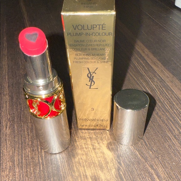 Yves Saint Laurent Volupté Plump-In-Colour Lipstick - Vibrant Red - Picture 1 of 6